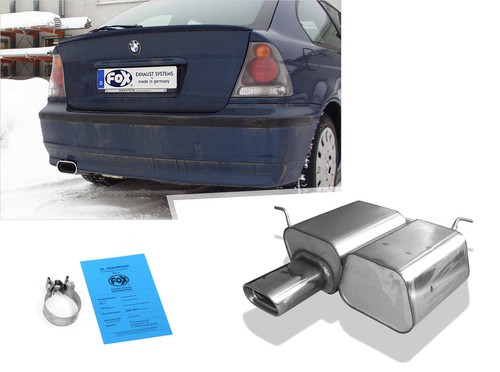 Scarico sportivo bmw - sportivo,